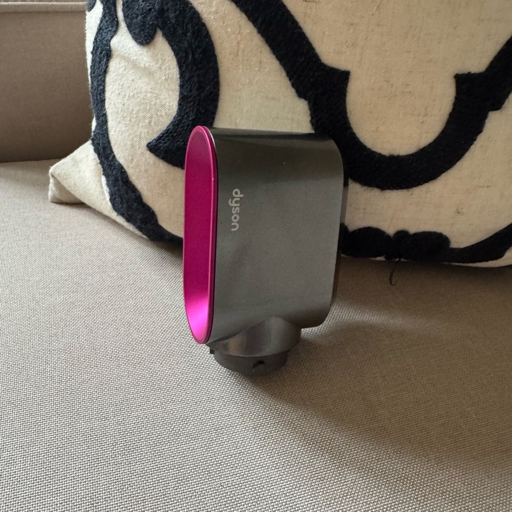 Dyson Airwrap Dryer Attachment Nozzle in Pink and Gray